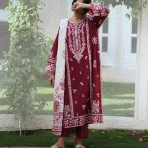 RTW Luxury Embroidered Cotton 3-Piece.